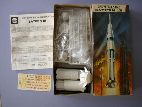 Appraisal: Saturn IB A scale kit of the Saturn IB developed