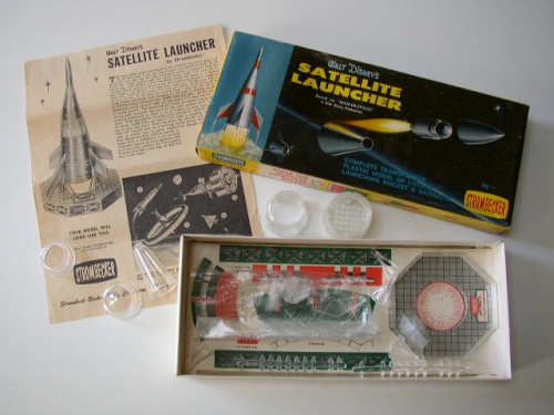 Appraisal: Walt Disney's Satellite Launcher A scale kit based on the