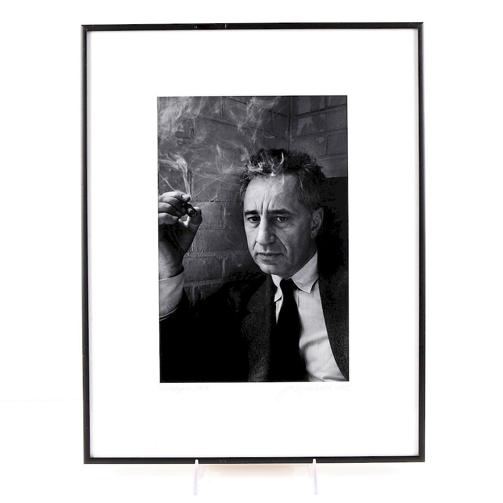 Appraisal: JIM MARSHALL PHOTOGRAPH ELI KAZAN Black and white image of