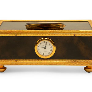 Appraisal: A Swiss Reuge Music Box with Bird Automaton and Clock