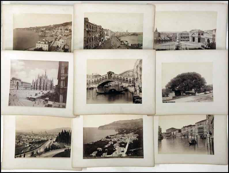 Appraisal: COLLECTION OF LATE TH CENTURY - EARLY TH CENTURY PHOTOGRAPHS