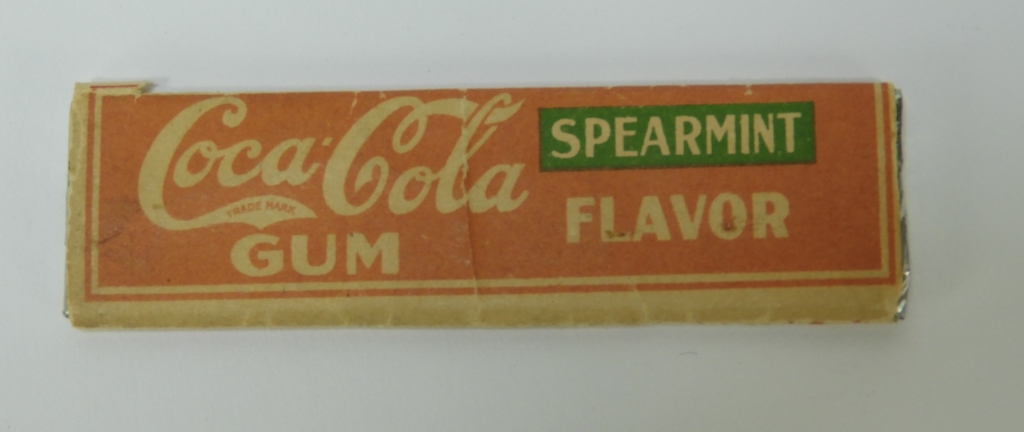 Appraisal: RARE COCA-COLA SPEARMINT FLAVOR GUM STICK United States Circa Original