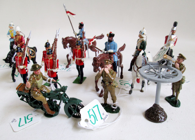 Appraisal: COLLECTION OF TEN BOXED TOY SOLDIERS by Britians Petite Ltd