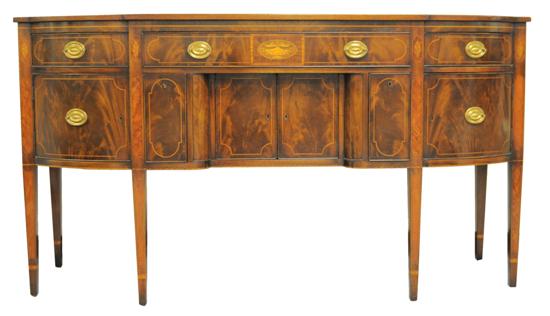 Appraisal: Beacon Hill reproduction Connecticut Hepplewhite sideboard by Carson Pirie Scott