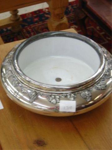 Appraisal: SILVER PLATE BOWL