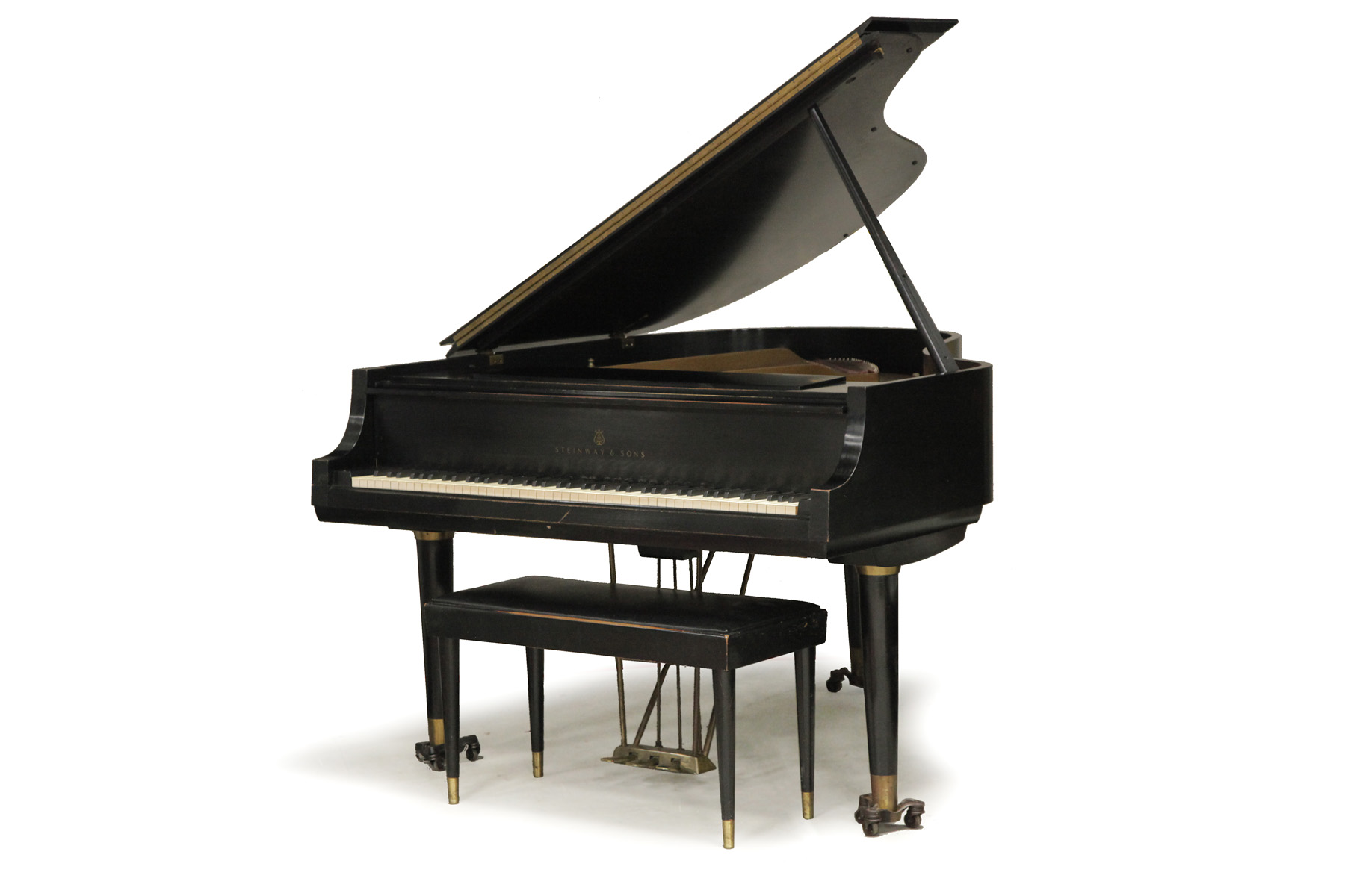 Appraisal: STEINWAY AND SONS ' MODEL M GRAND PIANO American ca