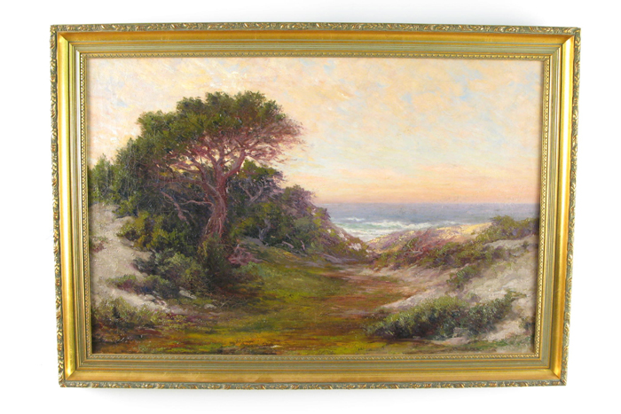 Appraisal: FRANK L HEATH Santa Cruz California - Oil on canvas