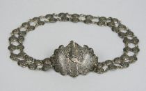 Appraisal: A Russian Sterling Silver Niello Belt St Petersburg circa -