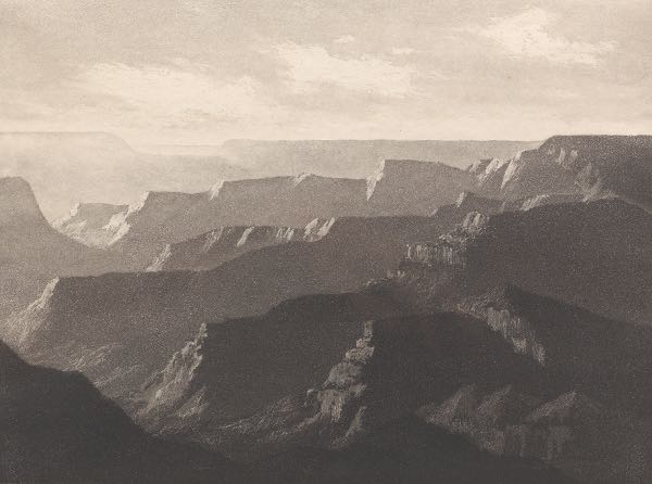 Appraisal: HAROLD L DOOLITTLE AMERICAN - x plate Canyon Twilight Aquatint