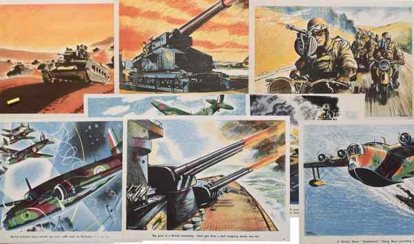 Appraisal: British WWII Posters Battle of Britain Lot of Eight ''