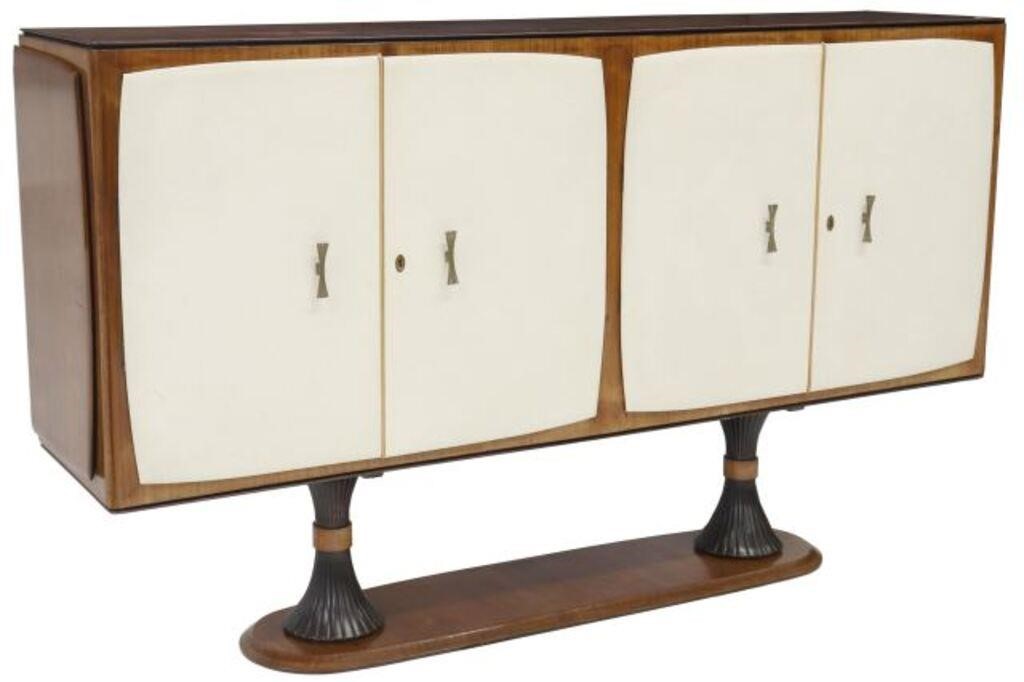 Appraisal: Italian mid-century modern sideboard attributed to Ico Parisi Italian -