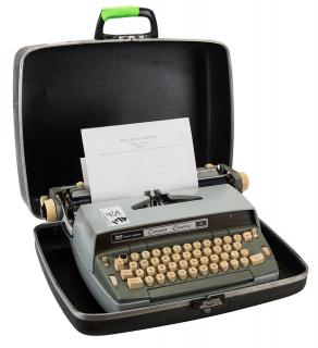 Appraisal: Gibson Walter A Smith-Corona Typewriter Owned and Used by Gibson