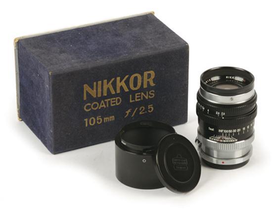 Appraisal: NIKKOR-P C F CM LENS NO NIKKOR-P C F CM