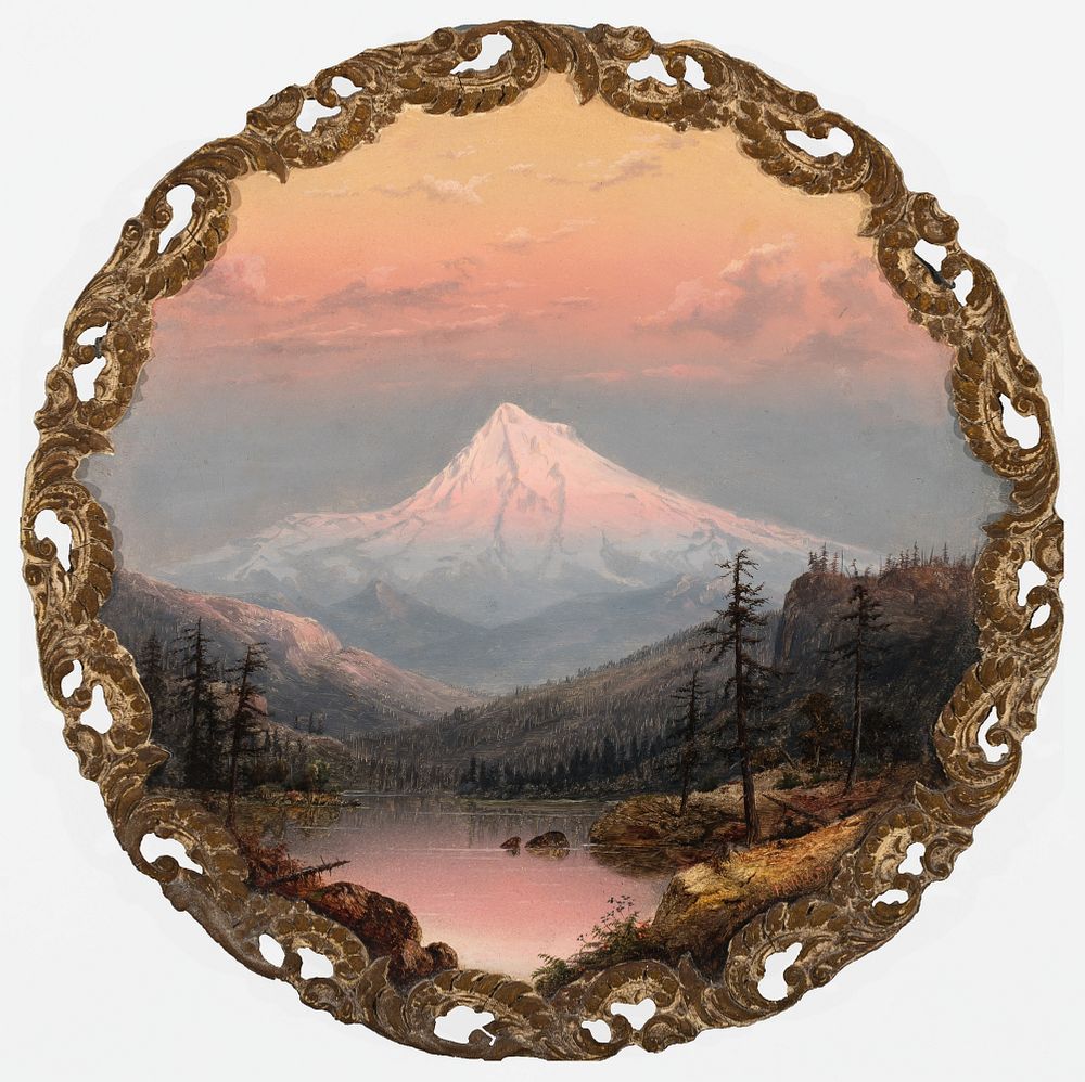 Appraisal: William Samuel Parrott Mount Hood and Lost Lake William Samuel