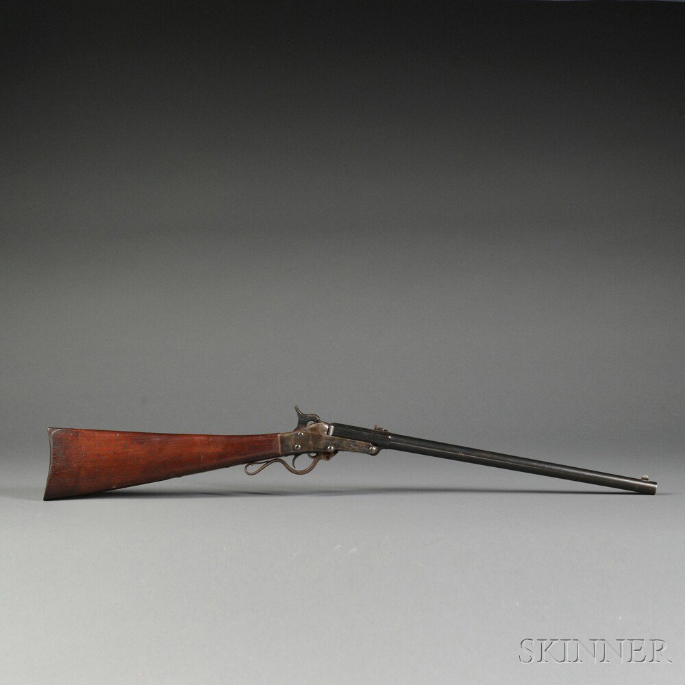 Appraisal: Second Model Maynard Carbine c - walnut stock with cartouche