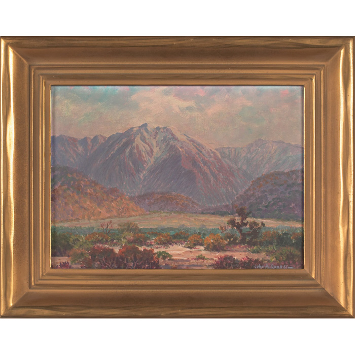 Appraisal: John Anthony Conner American - California Landscape oil on board