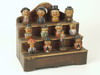 Appraisal: BOTTLE STOPPERS - Collection of twelve carved and painted German