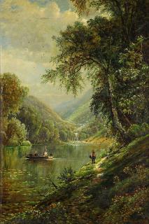 Appraisal: Painting Edmund Darch Lewis Edmund Darch Lewis American - Landscape