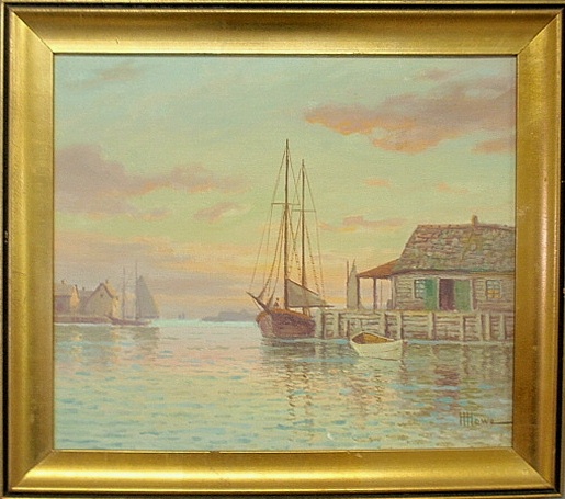 Appraisal: - Howe Harry Hambro American - oil on artist board