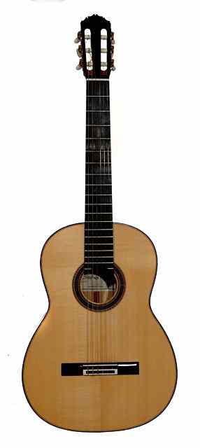 Appraisal: A STEPHEN HILL FLAMENCO GUITAR model no with German spruce