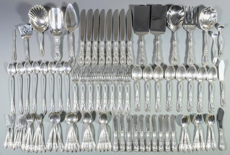 Appraisal: Towle King Richard Sterling Flatware pcs Towle King Richard Sterling