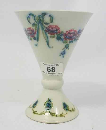 Appraisal: Moorcroft Macintyre florian vase decorated in the Roses and Forget