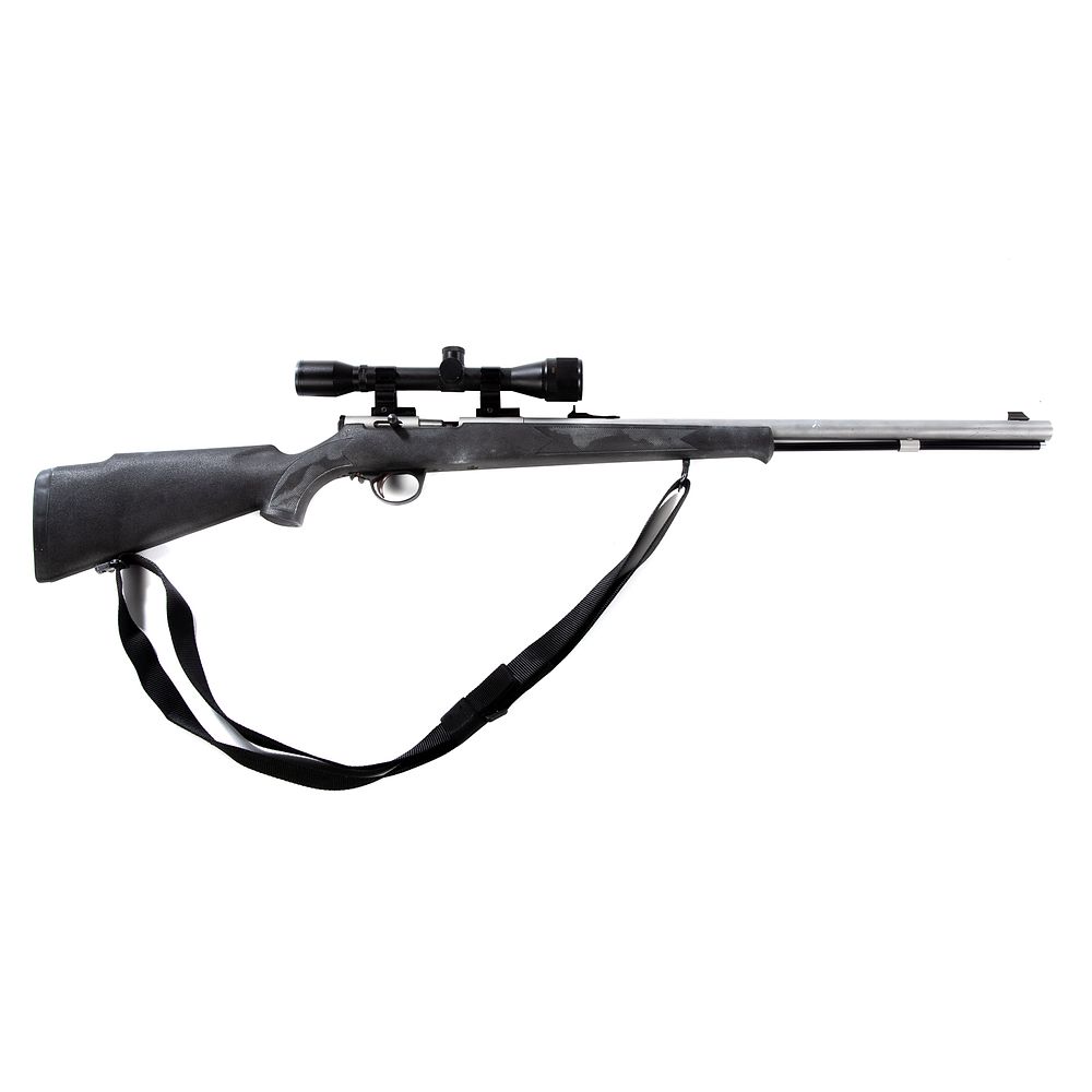 Appraisal: C V A Apollo Cal Black Powder Rifle Synthetic stock