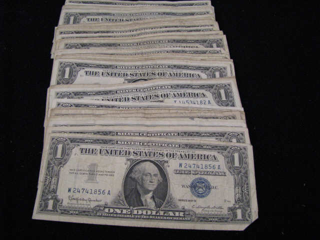 Appraisal: Silver Certificates circulated