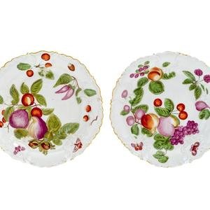 Appraisal: Two Chelsea Porcelain Deep Dish Bowls CIRCA with gold anchor