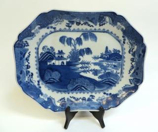 Appraisal: Chinese Willows Like Patterned Platter Chinese Willows Like Patterned Platter