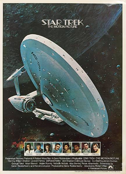 Appraisal: A group of posters from Star Trek The Motion Picture