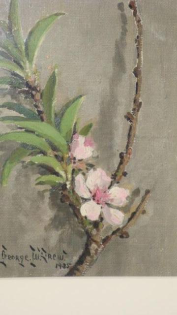 Appraisal: DREW George W O B of Flowering Branch Signed LL