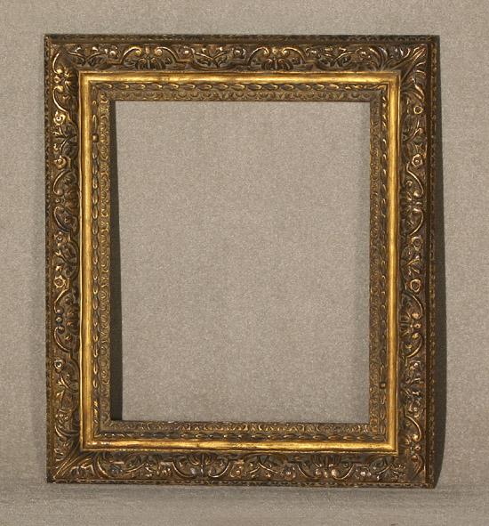 Appraisal: Louis XV Style Giltwood Frame th Century Sight size -