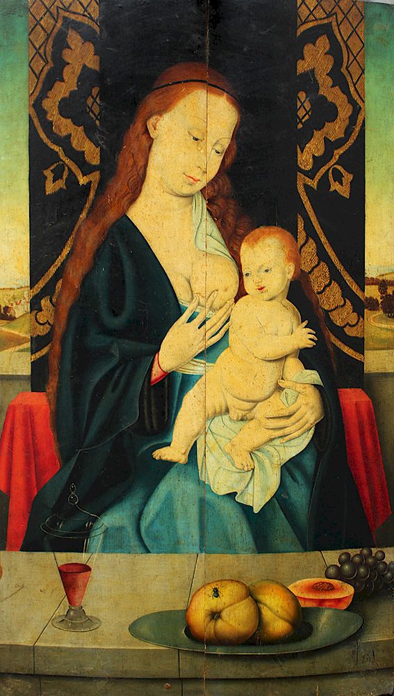 Appraisal: Lucas Cranach - -school Lucas Cranach - - school Maria