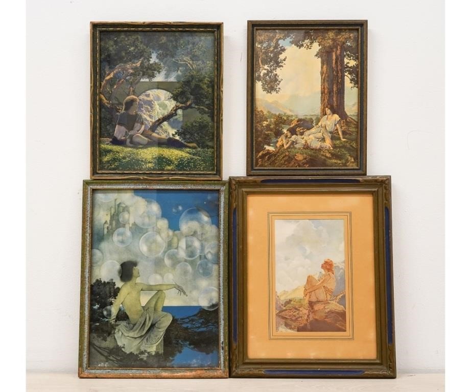 Appraisal: Four Maxfield Parrish prints to include The Prince The House