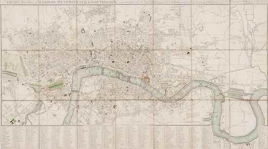 Appraisal: Smith Charles Smith's New Plan of London Westminster Southwark comprehending