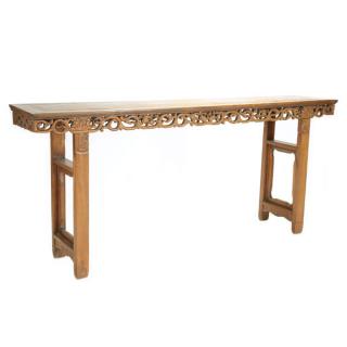 Appraisal: A Rosewood Altar Table Late th Early th Century x