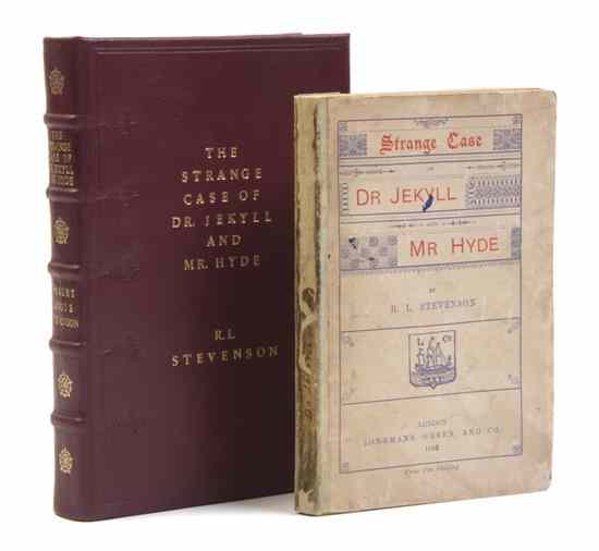 Appraisal: STEVENSON ROBERT LOUIS The Strange Case of Dr Jekyll and