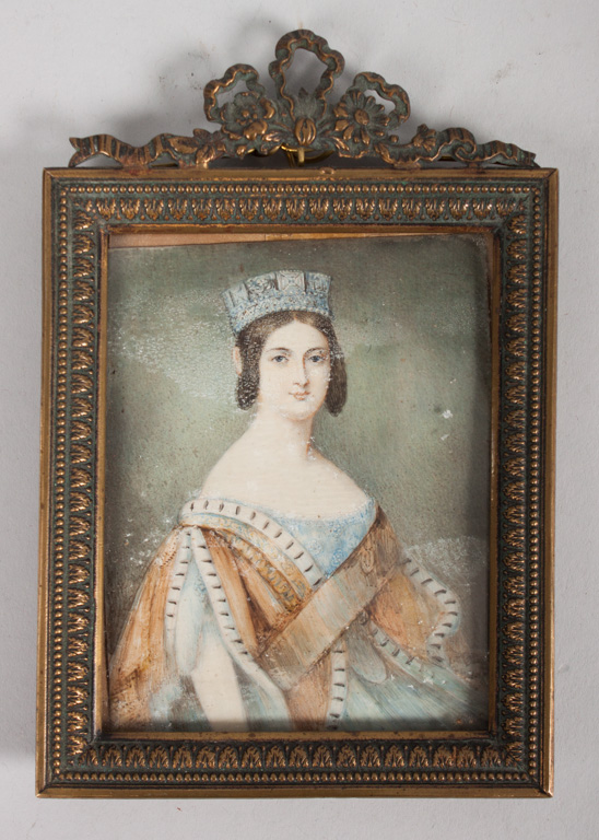 Appraisal: English School th c Royal portrait portrait of young Queen