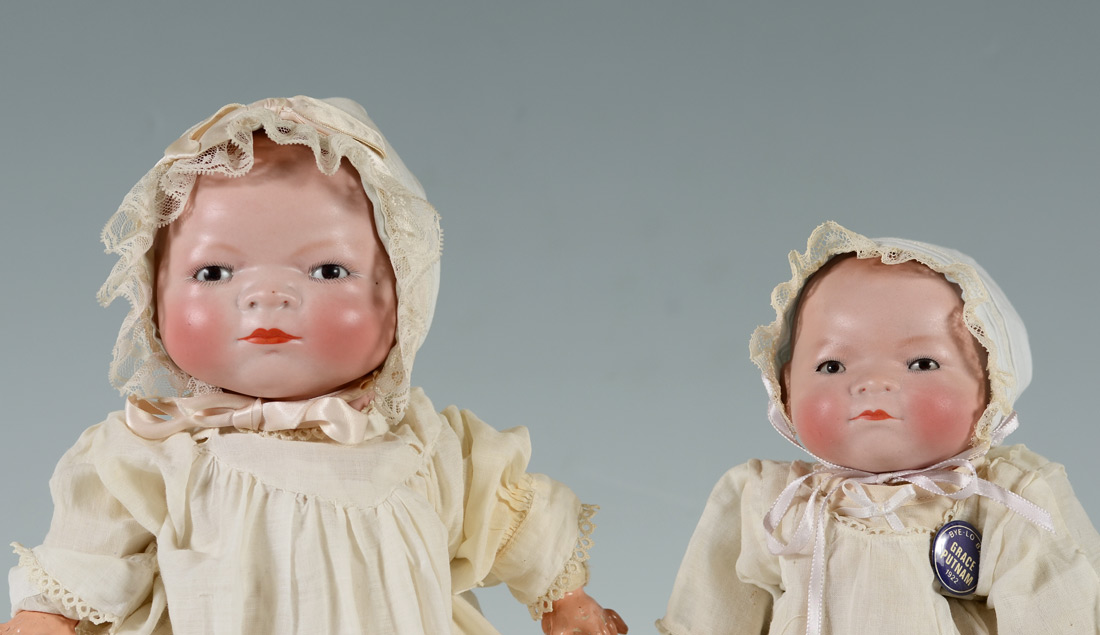 Appraisal: TWO GRACE PUTNAM BYE LO BABY DOLLS Both are impressed