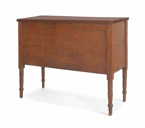 Appraisal: Southern Sheraton walnut sugar chest ca h w