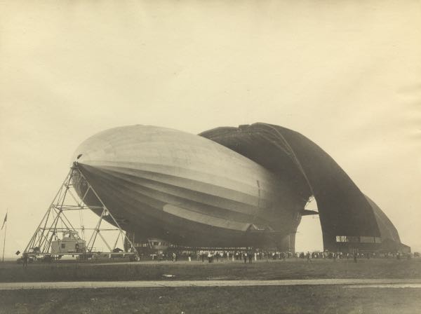 Appraisal: MARGARET BOURKE-WHITE AMERICAN - x U S S Airship Akron