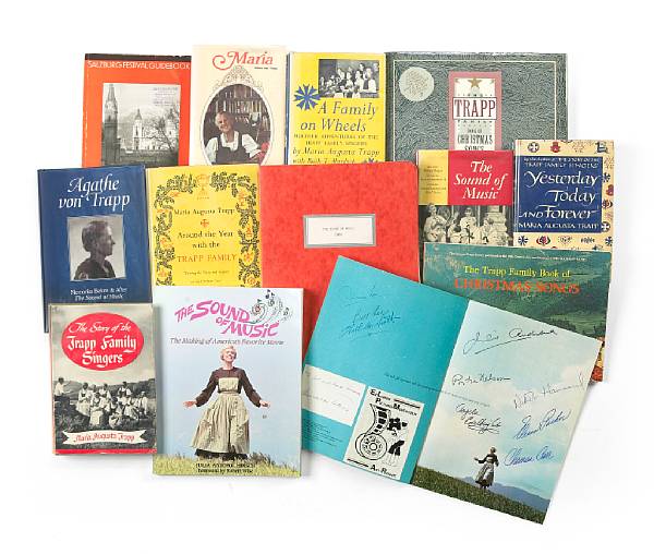 Appraisal: A large collection of signed books and manuscripts related to