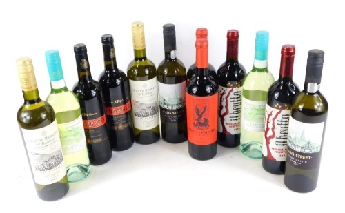 Appraisal: Assorted wines comprising two bottles of Lobo le Falcao Portuguese