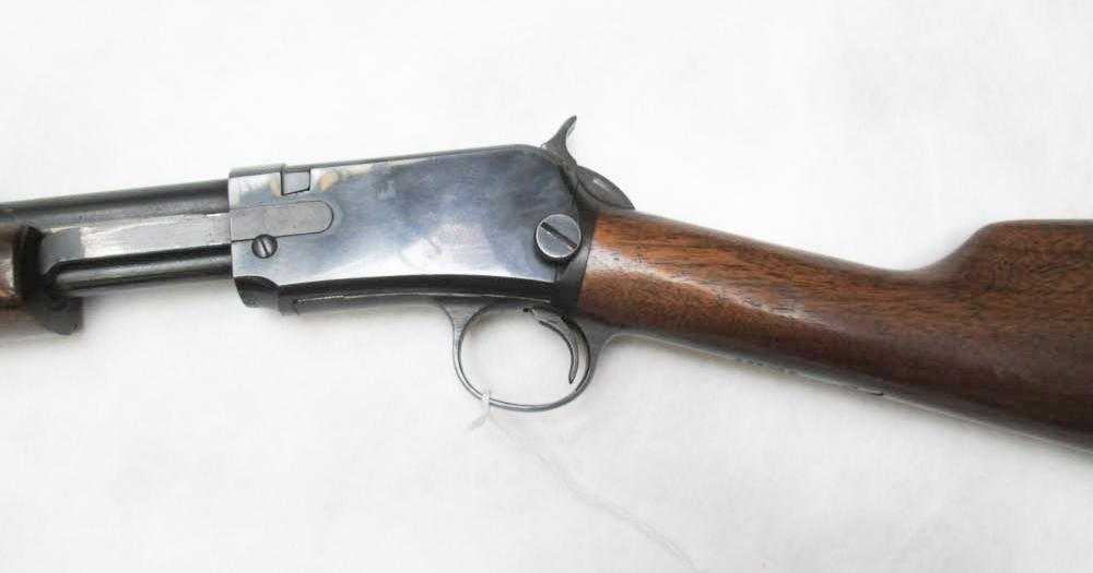 Appraisal: WINCHESTER MODEL A SLIDE ACTION RIFLE s l or lr