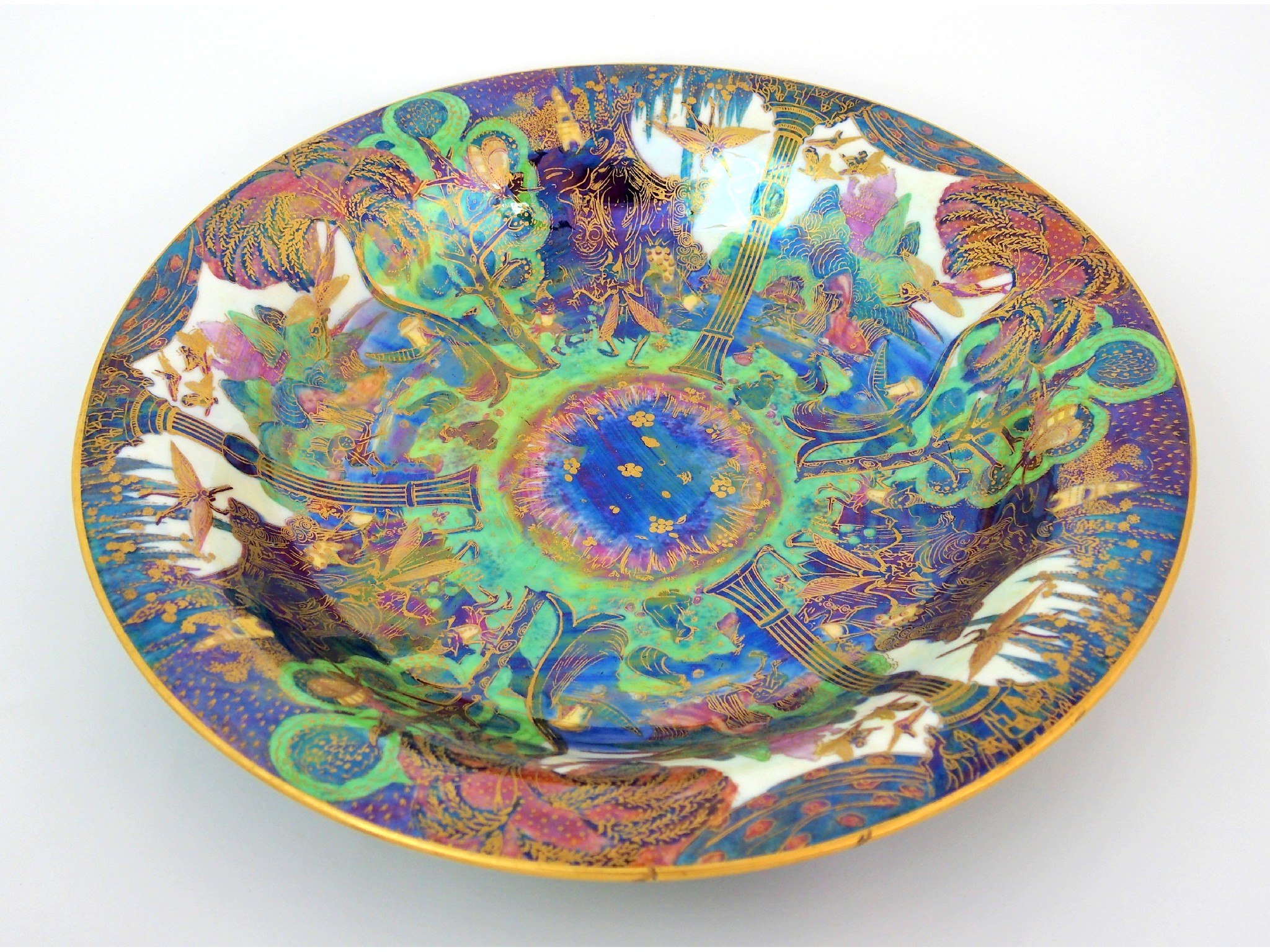 Appraisal: A Wedgwood Fairyland Lustre bowl designed by Daisy Makeig-Jones British