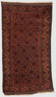 Appraisal: Belouch Rug Afghanistan late th century Belouch Rug Afghanistan late