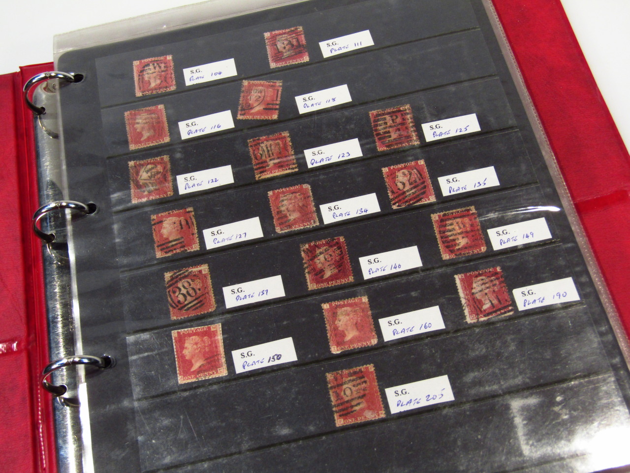 Appraisal: Various Victorian and later stamps to include d red SG