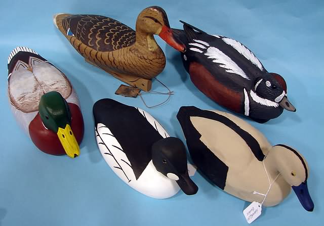 Appraisal: Group of misc decoys - various species