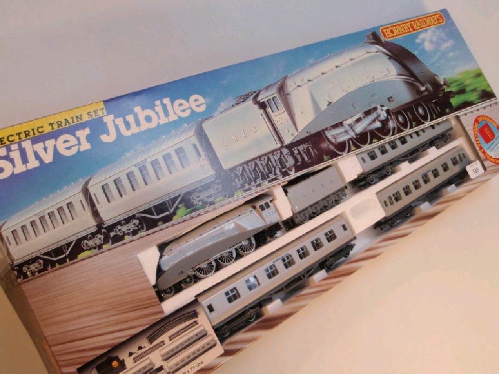 Appraisal: Hornby Silver Jubilee electric train set